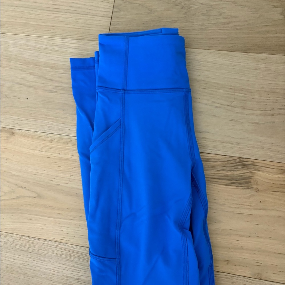 ELECTRIC BLUE LULU LEGGINGS 💙